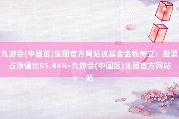 九游会(中国区)集团官方网站该基金金钱树立：股票占净值比85.44%-九游会(中国区)集团官方网站